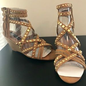 Steven by Steve Madden Tan Wedge
